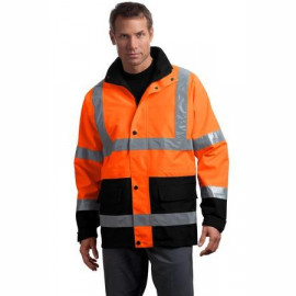 Product: CornerStone® - ANSI 107 Class 3 Waterproof Parka