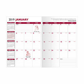 Product: Card Stock Cover 7"X10" Planner w/ Academic Insert