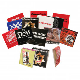 Product: Condom Matchbook w/ 4 Color Process Printing (CMYK)