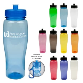 Product: Contour Translucent Bottle -24oz