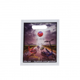 Product: Full Color Digitally Printed Die Cut Bag (7 1/2"x9") - Digital