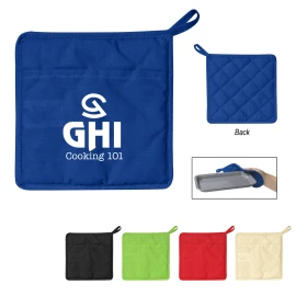 Product: QUILTED COTTON CANVAS POT HOLDER