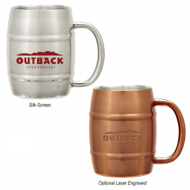 Product: 14 OZ. MOSCOW MULE BARREL MUG