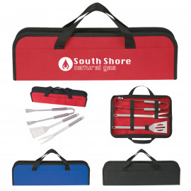 Product: 3-PIECE BBQ SET IN CASE