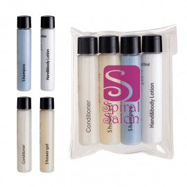 Product: 4-PIECE TRAVEL AMENITIES KIT