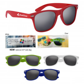 Product: SILVER MIRRORED MALIBU SUNGLASSES