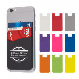 Product: DUAL POCKET SILICONE PHONE WALLET