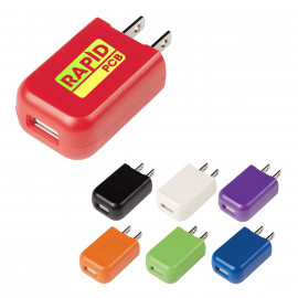 Product: UL LISTED RECTANGULAR USB A/C ADAPTER