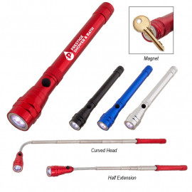 Product: TELESCOPIC ALUMINUM FLASHLIGHT WITH MAGNET