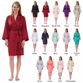 Product: Satin Silk Robe