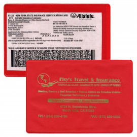 Product: XL Insurance Card Holder (6 1/4"x4 3/8")