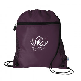 Product: Mesh Pocket Drawcord Sport Pack Backpack
