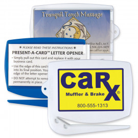 Product: Present-A-Card Letter Opener