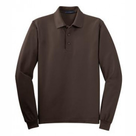 Product: Port Authority ® Long Sleeve Silk Touch Polo