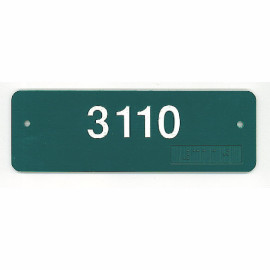 Product: 2" x 6" - Fully Customizable Acrylic ADA Compliant Signs - Laser Engraved - Made in the USA
