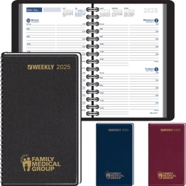 Product: Ruled, Two Days Per Page Wired To Cover : 2025