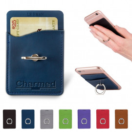 Product: TUSCANY™ CARD HOLDER WITH METAL RING PHONE STAND