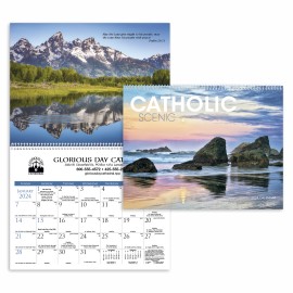 Product: Triumph® Catholic Scenic Executive Calendar