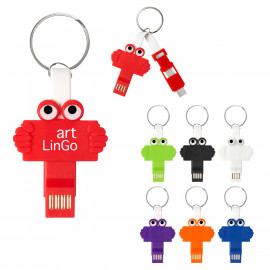 Product: CLIPSTER BUDDY 3-IN-1 CHARGING CABLE KEY RING