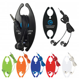 Product: EARBUDS WITH CORD ORGANIZER