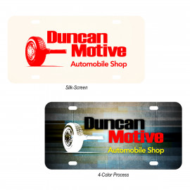 Product: CUSTOM LICENSE PLATE 0.55
