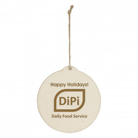 Product: WOOD ORNAMENT - CIRCLE