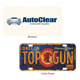 Product: ALUMINUM CUSTOM LICENSE PLATE