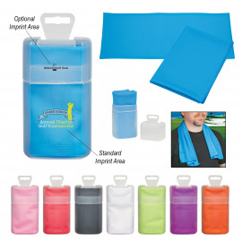 Product: COOLING TOWEL IN PLASTIC CASE