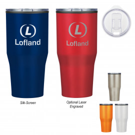 Product: 30 OZ. ROSSMOOR STAINLESS STEEL TUMBLER