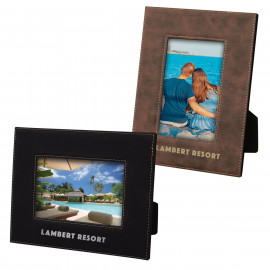 Product: 4" X 6" LA PORTE STITCHED PHOTO FRAME