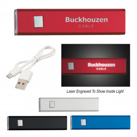 Product: RECHARGE LIGHT UP POWER BANK