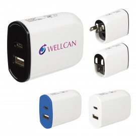 Product: UL LISTED 2-IN-1 USB TYPE-C WALL ADAPTER