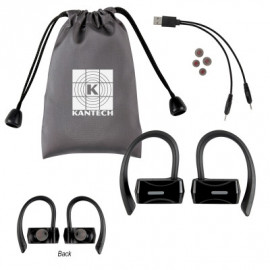 Product: SPORTY WIRELESS EARBUDS WITH POUCH