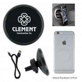 Product: Magnetic Auto Vent Wireless Car Charger