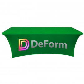 Product: 8' STRETCH TABLE COVER (3-SIDED)