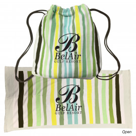 Product: 2-IN-1 MICROFIBER BEACH TOWEL DRAWSTRING BAG