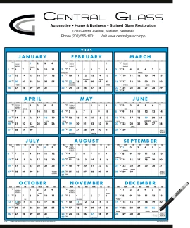 Product: Span-A-Year  (Laminated with Marker)