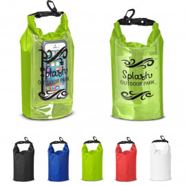 Product: 2L WATER-RESISTANT DRY BAG WITH MOBILE POCKET