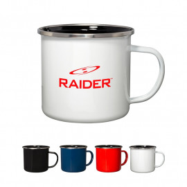 Product: 16.9 OZ IRON & STAINLESS STEEL LOG CABIN MUG