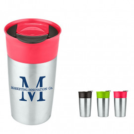 Product: 18 OZ. TWO-TONE DOUBLE WALL INSULATED TUMBLER