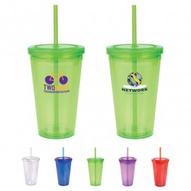 Product: 16 OZ. DOUBLE WALL COOL ACRYLIC TUMBLER