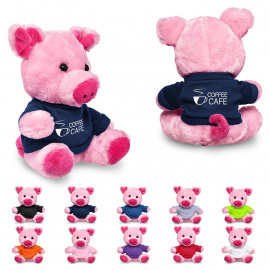 Product: 7" PLUSH PIG WITH T-SHIRT