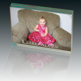 Product: ATRIUM GLASS LARGE DESK PHOTO FRAME