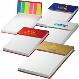 Product: HARD COVER STICKY FLAG JOTTER PAD