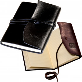 Product: AMERICANA LEATHER-WRAPPED JOURNAL