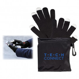 Product: TOUCHSCREEN-FRIENDLY GLOVES IN POUCH