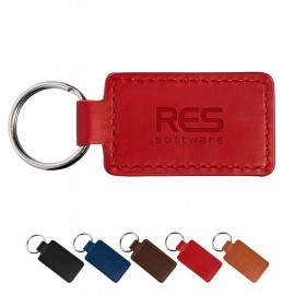 Product: TUSCANY™ PU LEATHER RECTANGLE KEY RING