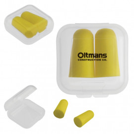 Product: EARPLUGS IN SQUARE CASE