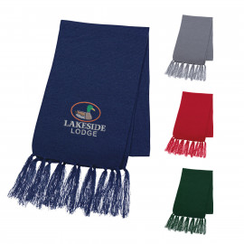 Product: Knit Scarf With Tassles