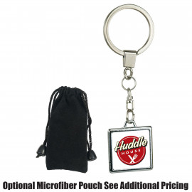 Product: Square Metal Key Tag
